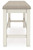 Ashley Robbinsdale Antique White 49" Counter Height Dining Bench