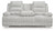 Ashley Technique Alloy Power Reclining Sofa with Drop Down Table
