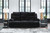 Ashley Technique Onyx Power Reclining Sofa with Drop Down Table
