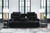 Ashley Technique Onyx Power Reclining Sofa with Drop Down Table
