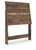Ashley Zadilyn Brown Twin Panel Headboard