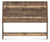 Ashley Zadilyn Brown Queen Panel Headboard