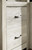 Ashley Bellaby Whitewash 4-Piece Entertainment Center with Electric Fireplace W100/101/W331/24(2)/27/68
