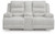 Ashley Technique Onyx Power Reclining Loveseat with Console