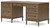 Ashley Roanhowe Brown 68" Home Office Desk