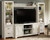 Ashley Bellaby Whitewash 4-Piece Entertainment Center W331/24(2)/27/68