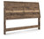 Ashley Zadilyn Brown King Panel Headboard