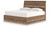 Ashley Zadilyn Brown King Panel Bed