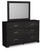 Ashley Belachime Charcoal Dresser and Mirror