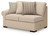 Benchcraft LadyMae Twill 4-Piece Sectional