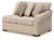 Benchcraft LadyMae Twill 4-Piece Sectional