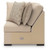 Benchcraft LadyMae Twill 4-Piece Sectional