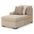 Benchcraft LadyMae Twill 3-Piece Sectional with Chaise