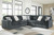 Ashley Midnight-Madness Chocolate 5-Piece Sectional