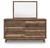 Ashley Zadilyn Brown Dresser and Mirror
