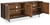 Ashley Dreggan Brown Gold Finish Accent Cabinet