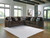 Ashley Midnight-Madness Gunmetal 5-Piece Sectional
