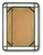 Ashley Beelman Black Brown Accent Mirror