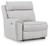 Ashley Grafton Pike Pearl Ash 7-Piece Reclining Sectional with Storage Consoles