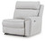 Ashley Grafton Pike Pearl Ash 7-Piece Reclining Sectional with Storage Consoles
