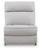Ashley Grafton Pike Pearl Ash 7-Piece Reclining Sectional with Storage Consoles