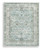 Ashley Ladstoney Teal Beige Ochre 7'6" X 9'6" Memory Foam Area Rug