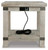 Ashley Carynhurst White Wash Gray End Table