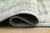 Ashley Ladstoney Teal Beige Ochre 5' x 7' Memory Foam Area Rug