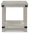 Ashley Carynhurst Whitewash End Table