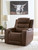 Ashley Dreamer Caramel Power Recliner with Audio Seating