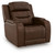 Ashley Dreamer Caramel Power Recliner with Audio Seating