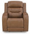 Ashley Dreamer Brown Power Recliner with Audio Seating