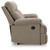 Ashley Tarrant Mocha Reclining Sofa with Drop Down Table