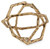 Ashley Laddington Antique Brass Finish Sculpture