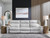 Ashley Grafton Pike Pearl Ash 3-Piece Power Reclining Sectional 98802/57/58/62