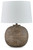 Ashley Neavesboro Antique Brown White Table Lamp