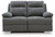 Ashley Tarrant Charcoal Reclining Loveseat