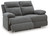 Ashley Tarrant Charcoal Reclining Loveseat