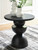 Ashley Kurtson Bronze Finish Accent Table