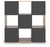 Ashley Glosmount Cherry Light Brown Nine Cube Organizer