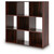 Ashley Glosmount Cherry Light Brown Nine Cube Organizer