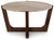 Ashley Tanidore Warm Brown Coffee Table