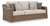 Ashley Revare Beach Beige Outdoor Sofa with Cushion