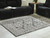 Ashley Glennisman Black Gray Ivory Medium Rug