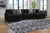 Ashley Midnight-Madness Onyx 3-Piece Sectional with Chaise 98103/16/46/65