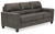 Ashley Navi Fossil Queen Sofa Sleeper