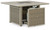 Ashley Carisbo Beige Fire Pit Table