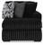 Ashley Midnight-Madness Onyx 3-Piece Sectional with Chaise 98103/17/46/64
