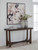 Ashley Korestone Dark Brown Sofa Table