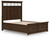 Ashley Taffenbrook Medium Brown Queen Panel Storage Bed